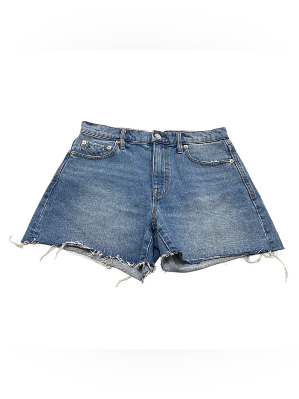 Unpublished Anthropologie Emma Denim Cutoff Style Jean Shorts Size 27
